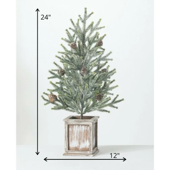 Top 10 ๐ Sullivans 24" Potted Pine Artificial Tree - 12"L X 12"W X 24"H ๐ 7 Top 10 ๐ Sullivans 24" Potted Pine Artificial Tree - 12"L X 12"W X 24"H ๐ - Image 5