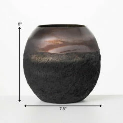 Best reviews of ⌛ Sullivans Dark Iridescent Glass Bowl Vase 💯 -Sullivans Sales unnamed file 599