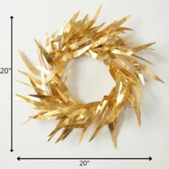 Best Sale ๐ Sullivans 20" Artificial Gold Eucalyptus Blade Wreath โ๏ธ 7 Best Sale ๐ Sullivans 20" Artificial Gold Eucalyptus Blade Wreath โ๏ธ -Sullivans Sales unnamed file 6001