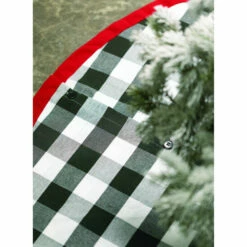 New 👏 Sullivans Plaid Cotton Tree 👗 Skirt - 55" Round ✔️ -Sullivans Sales unnamed file 6011