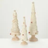 New 👏 Sullivans Resin Bo-Ho Cone Tree - Set Of 3 - 5"Lx5"Wx19"H; 5"Lx5"Wx14.75"H; 4"Lx4"Wx12.75"H 💯