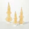 Hot Sale 👏 Sullivans Finial Bottlebrush Tree - Set Of 3 - 5"x5"x15.5"; 4"x4"x12.5"; 3.5"x3.5"x10.25" ⌛ -Sullivans Sales unnamed file 6042