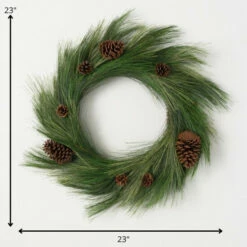 Wholesale ⌛ Sullivans 23" Artificial Woodland Long Pine Wreath 😀 13 Wholesale ⌛ Sullivans 23" Artificial Woodland Long Pine Wreath 😀 -Sullivans Sales unnamed file 6052