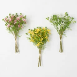 Hot Sale ✔️ Sullivans Artificial Flower Bud Bush - Set Of 3 🔥