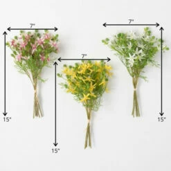 Hot Sale ✔️ Sullivans Artificial Flower Bud Bush - Set Of 3 🔥 -Sullivans Sales unnamed file 6071