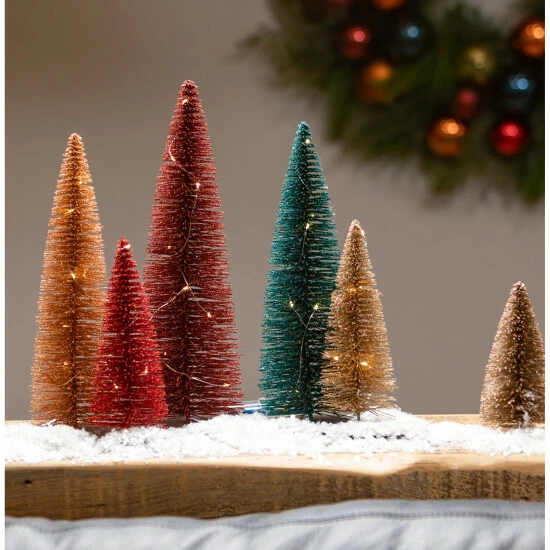 Hot Sale ๐ Sullivans LED Bottlebrush Trees On Base - 15.5"L X 8"W X 14"H โญ 7 Hot Sale ๐ Sullivans LED Bottlebrush Trees On Base - 15.5"L X 8"W X 14"H โญ - Image 5