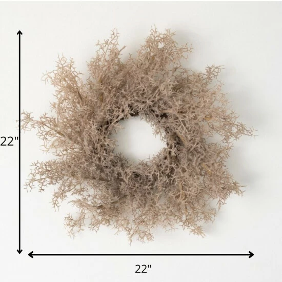 Best Sale โค๏ธ Sullivans 22" Artificial Small Brown Reed Wreath ๐ฅ 5 Best Sale โค๏ธ Sullivans 22" Artificial Small Brown Reed Wreath ๐ฅ - Image 3