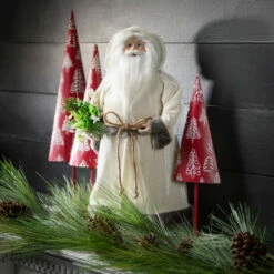 Discount 🤩 Sullivans Red Motif Cone Tree - Set Of 3 - 5.75"x3.25"x21.5"; 5"x3.25"x18"; 4.5"x3.25"x15.5" 🎁 -Sullivans Sales unnamed file 6131