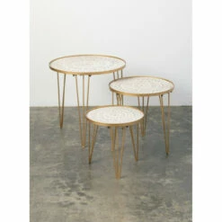 Best Sale 😉 Sullivans Round Stacking Tables - Set Of 3 🎉