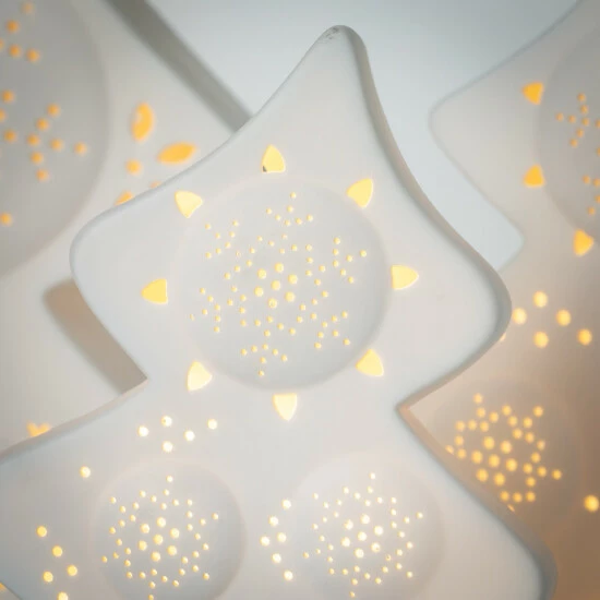 Promo ๐งจ Sullivans LED Ceramic Tree - Set Of 3 - 11.25"x4.25"x14.25"; 8"x3"x10.25"; 6"x2.5"x8" ๐งจ 4 Promo ๐งจ Sullivans LED Ceramic Tree - Set Of 3 - 11.25"x4.25"x14.25"; 8"x3"x10.25"; 6"x2.5"x8" ๐งจ - Image 2