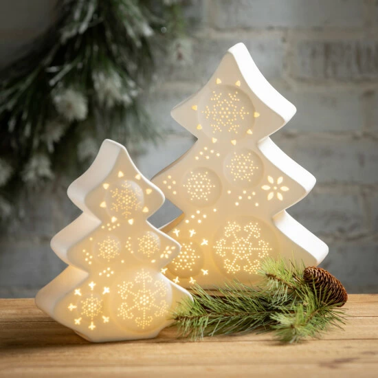 Promo ๐งจ Sullivans LED Ceramic Tree - Set Of 3 - 11.25"x4.25"x14.25"; 8"x3"x10.25"; 6"x2.5"x8" ๐งจ 5 Promo ๐งจ Sullivans LED Ceramic Tree - Set Of 3 - 11.25"x4.25"x14.25"; 8"x3"x10.25"; 6"x2.5"x8" ๐งจ - Image 3