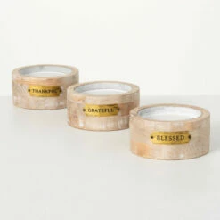 Outlet 🤩 Sullivans Text Pillar Holder - Set Of 3 ⌛