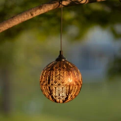 Top 10 ⭐ Sullivans 6 In. Hanging Sphere Solar Light; Copper ✔️ -Sullivans Sales unnamed file 6204