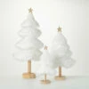 Hot Sale 😍 Sullivans Faux Fur Tabletop Tree - Set Of 3 - 11.5"x5"x24"; 10.5"x4"x18"; 7.5"x3.25"x12.5" 👍 -Sullivans Sales unnamed file 6205