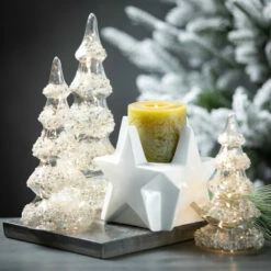 Hot Sale 🥰 Sullivans Glitz Lighted Tree - Set Of 3 - 4.5"x4.5"x11.5"; 4.25"x4.25"x9.5"; 4"x4"x7.5" 🧨 -Sullivans Sales unnamed file 6215