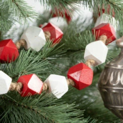 Coupon 👏 Sullivans 57" Wooden Bead Garland - Red ⌛ -Sullivans Sales unnamed file 6221