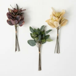 Discount 🛒 Sullivans Artificial Tall Eucalyptus Leaf Bundles - Set Of 3 😀