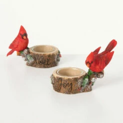 Hot Sale ⌛ Sullivans Cardinal Votive Candle Holders - Set Of 2 🥰