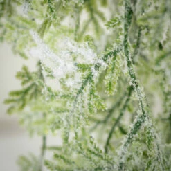 Promo 😀 Sullivans 27" Artificial Frosted Fern Iced Hanging Drop 💯 -Sullivans Sales unnamed file 6290