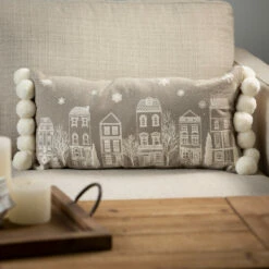 Promo ✔️ Sullivans Village Scene Accent Pillow ✨ -Sullivans Sales unnamed file 6320