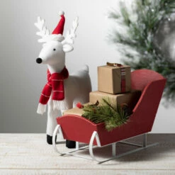 Cheap 🔔 Sullivans Playful Plush Reindeer - Set Of 2 🧨 -Sullivans Sales unnamed file 633