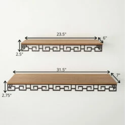 Best Sale 🤩 Sullivans Mod Scalloped Trim Shelf - Set Of 2 ❤️ 9 Best Sale 🤩 Sullivans Mod Scalloped Trim Shelf - Set Of 2 ❤️ -Sullivans Sales unnamed file 6338