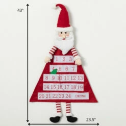 Discount ✔️ Sullivans Fabric Santa Advent Calendar - Red 🔔 -Sullivans Sales unnamed file 6346