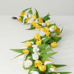 Promo 🎉 Sullivans Artificial 69" Full Flowering Tulip Garland 🛒