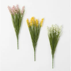 Best Sale 😉 Sullivans Artificial Budding Tall Grass Bush - Set Of 3 🔥