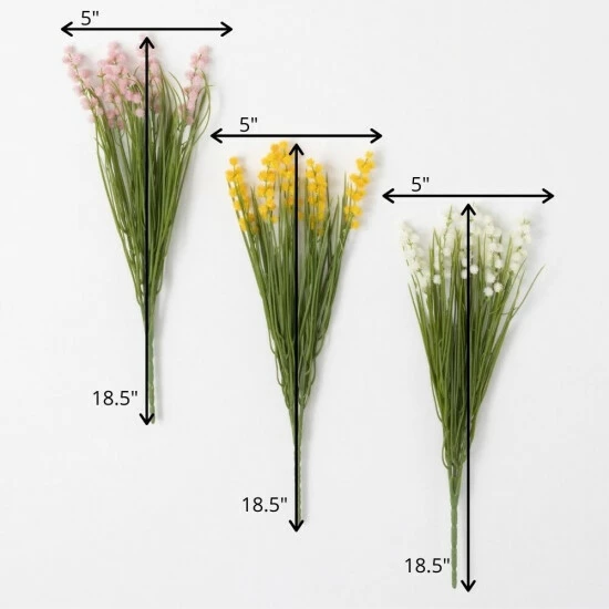 Best Sale 😉 Sullivans Artificial Budding Tall Grass Bush - Set Of 3 🔥 5 Best Sale 😉 Sullivans Artificial Budding Tall Grass Bush - Set Of 3 🔥 - Image 3