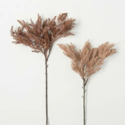 Outlet 🥰 Sullivans Artificial Faux Dried Blush Grass Stem - Set Of 2 😉