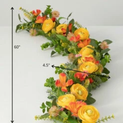 Best deal 👏 Sullivans Artificial 60" Blooming Ranunculus Garland 👍 -Sullivans Sales unnamed file 6500