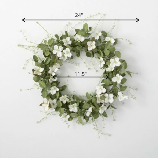 Buy ๐ฅฐ Sullivans Artificial 24" ๐ Dogwood Wreath ๐ 5 Buy ๐ฅฐ Sullivans Artificial 24" ๐ Dogwood Wreath ๐ - Image 3
