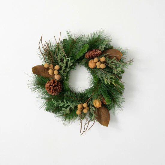 Flash Sale ๐ Sullivans 16" Artificial Pine, Cone & Nut Mini Wreath ๐ 3 Flash Sale ๐ Sullivans 16" Artificial Pine, Cone & Nut Mini Wreath ๐