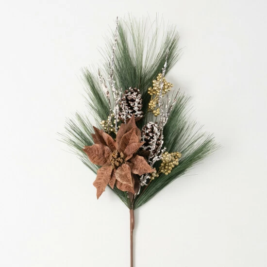 Best deal π₯° Sullivans 32" Artificial Brown Poinsettia Spray β 3 Best deal π₯° Sullivans 32" Artificial Brown Poinsettia Spray β