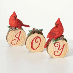 Cheap β€οΈ Sullivans Woodland "Joy" Tabletop DΓ©cor - Set Of 3 π