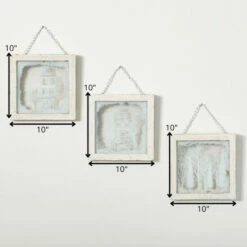 Flash Sale 👍 Sullivans Framed Triptych Winter Village 🤩 -Sullivans Sales unnamed file 6535