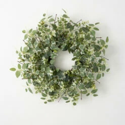 Buy 👏 Sullivans Artificial Foliage Botanical Wreath; Green 👍