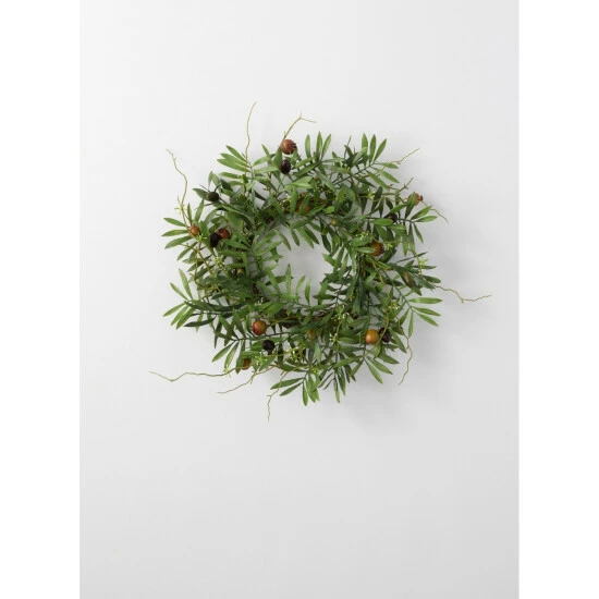 Wholesale ✨ Sullivans Artificial 19" Olive Mini Wreath ✨ 3 Wholesale ✨ Sullivans Artificial 19" Olive Mini Wreath ✨