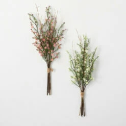 Cheapest 😍 Sullivans Artificial Wax Flower Bud Bush - Set Of 2 🔥