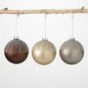 Best Pirce ✨ Sullivans Frosted Metallic Ornament - Set Of 3 🔔