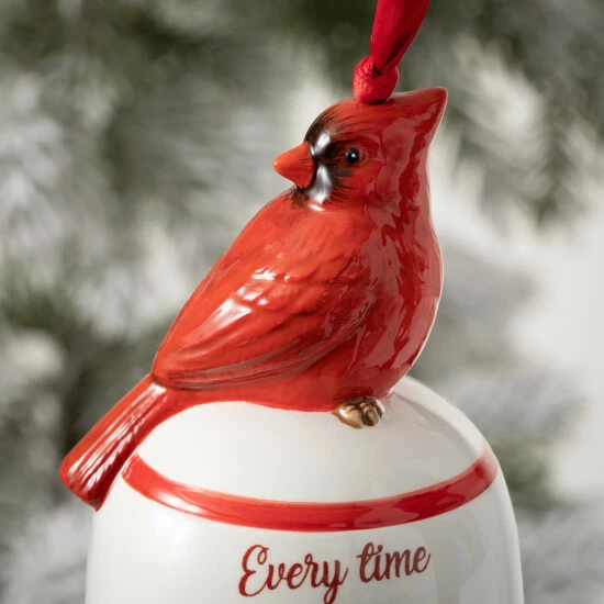 Outlet 🥰 Sullivans Cardinal-Topped Bell Ornament 🌟 4 Outlet 🥰 Sullivans Cardinal-Topped Bell Ornament 🌟 - Image 2