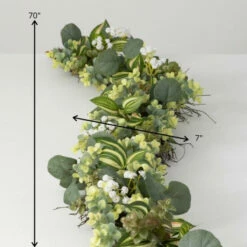 Top 10 🛒 Sullivans Artificial 70" Mixed Green Foliage Garland 👏 -Sullivans Sales unnamed file 6666
