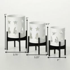 Best Pirce 🔔 Sullivans White Cutout Candleholder - Set Of 3 ✨ 13 Best Pirce 🔔 Sullivans White Cutout Candleholder - Set Of 3 ✨ -Sullivans Sales unnamed file 6739