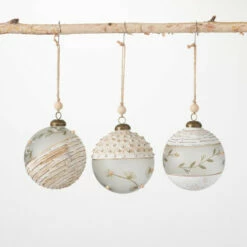 Flash Sale 😍 Sullivans Nature Inspired Ornament - Set Of 3 😍