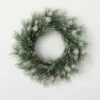 Coupon 🔔 Sullivans 24" Artificial Flocked Mixed Pine Wreath 🌟 -Sullivans Sales unnamed file 6764