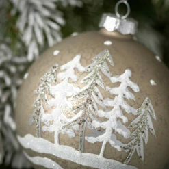 New 🎁 Sullivans Shimmering Forest Ornament - Set Of 2 🛒 -Sullivans Sales unnamed file 6786