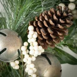 Outlet 🤩 Sullivans 24" Artificial Bell & Berry Wreath - Set Of 2 🥰 -Sullivans Sales unnamed file 6790