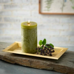 Flash Sale 🛒 Sullivans Moss Timber Pillar Candles - Set Of 2 🥰 -Sullivans Sales unnamed file 681