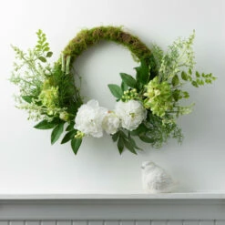 Flash Sale 😍 Sullivans Artificial 28" Floral Moss Half Wreath ✔️ -Sullivans Sales unnamed file 6812